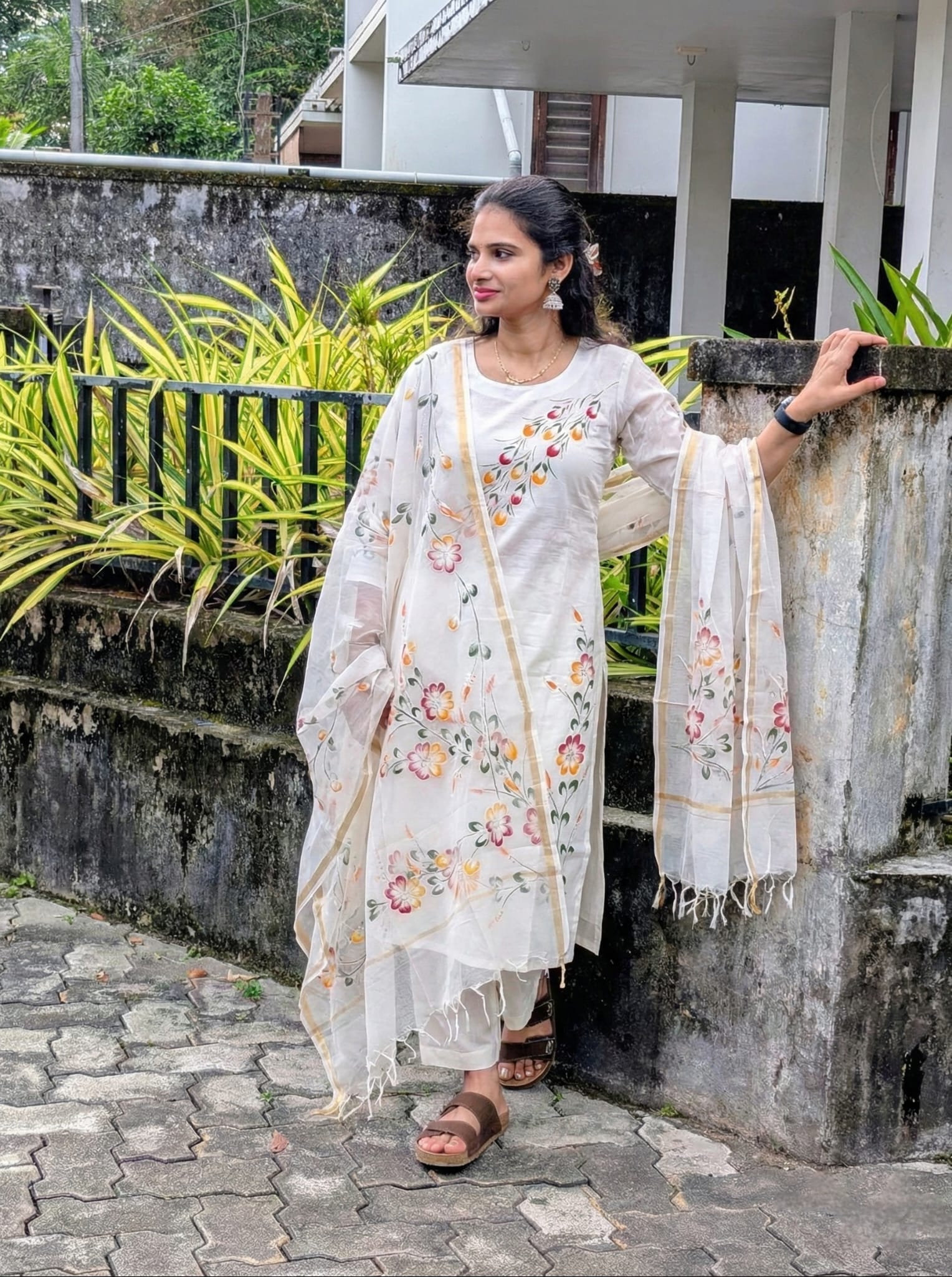 Pure Cotton 3 piece salwar set