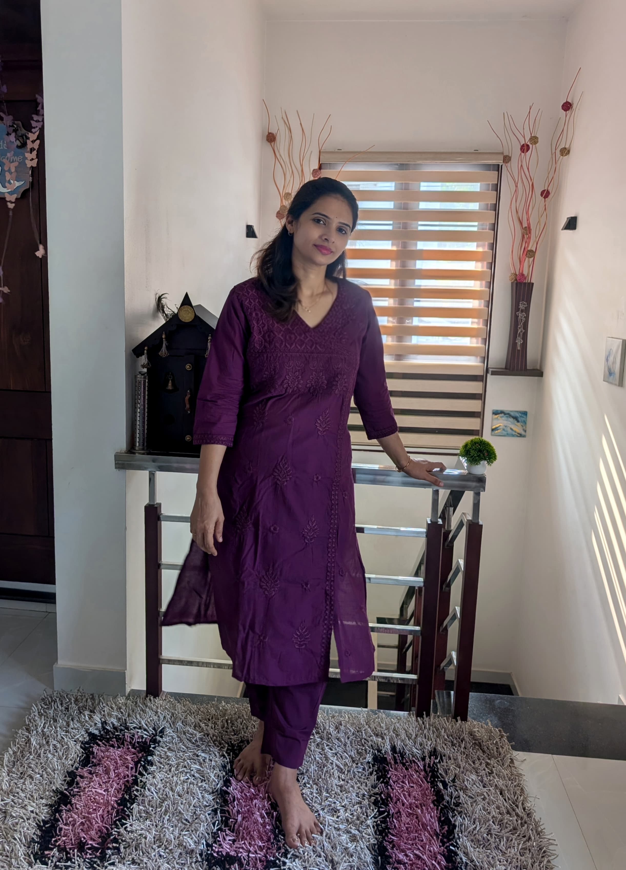 CHIKANKARI SALWAR SET