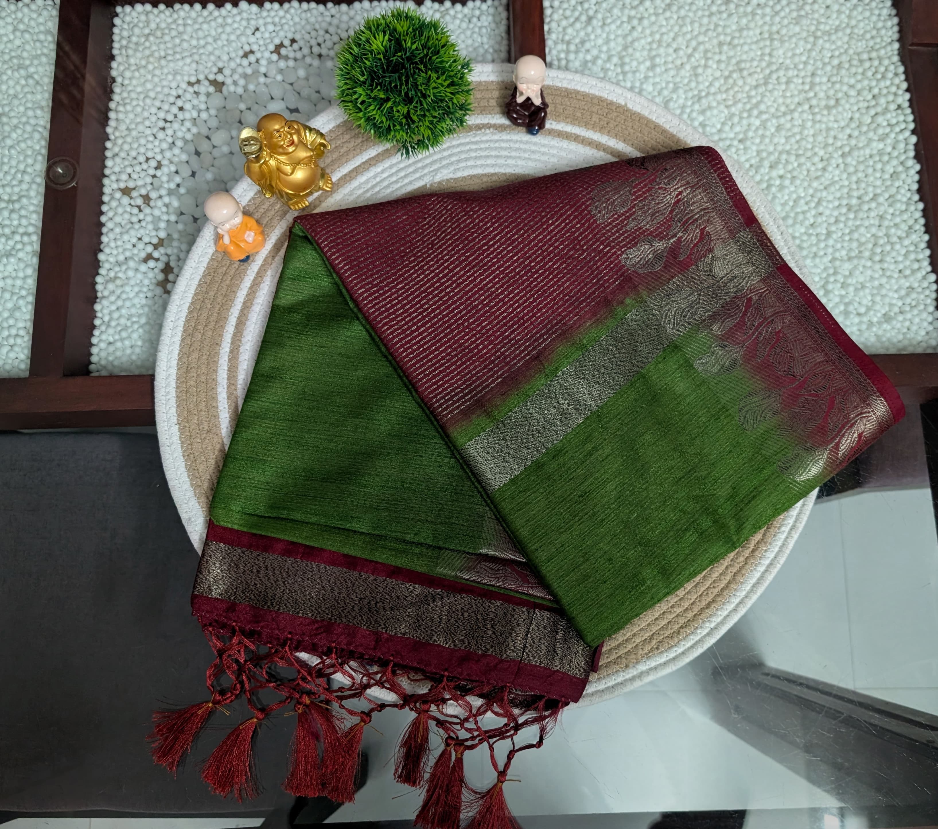 Matka Silk Saree