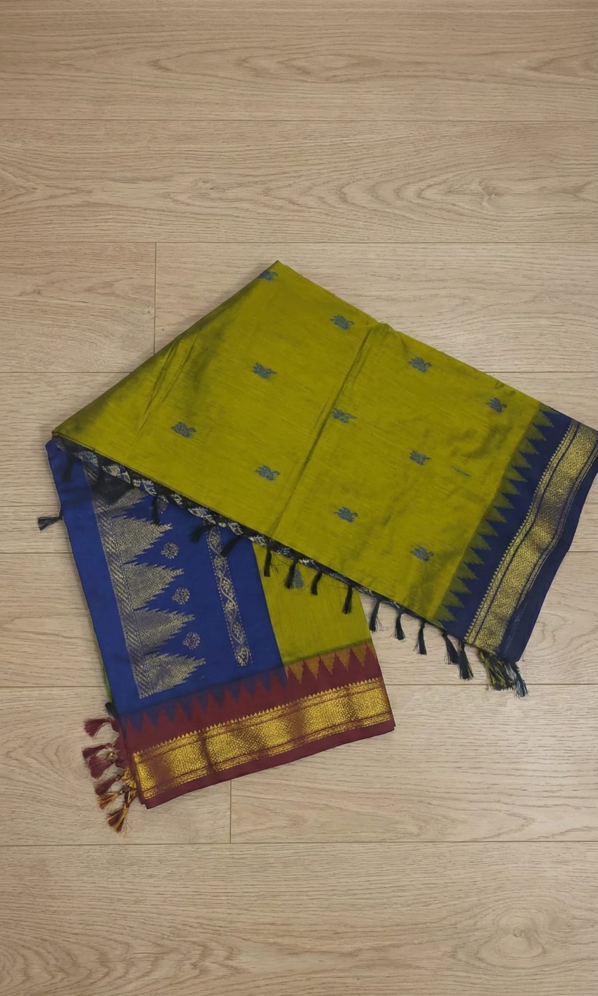 Ganga Jamuna kalyani Cotton Saree