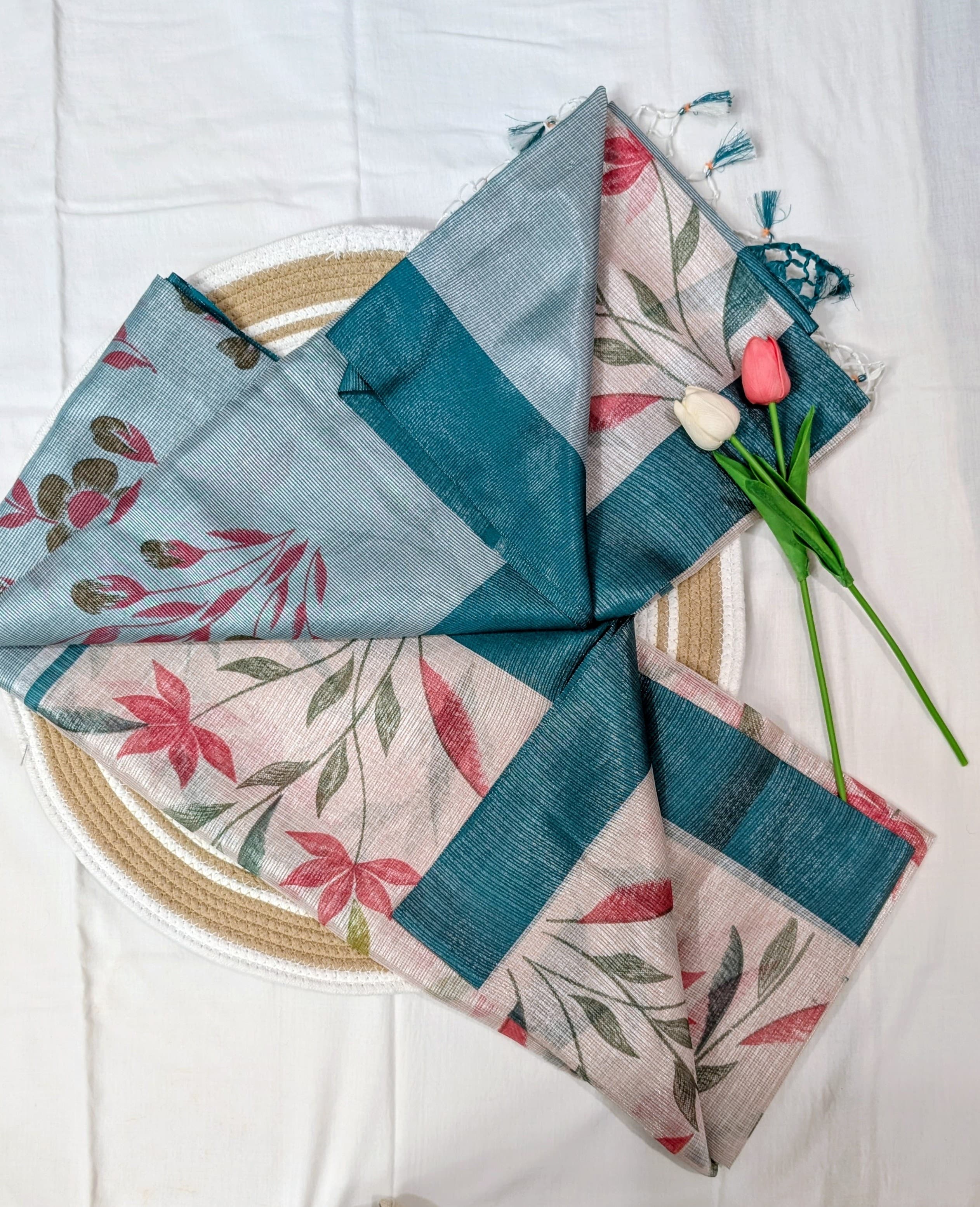 Synthetic Net Kota Saree