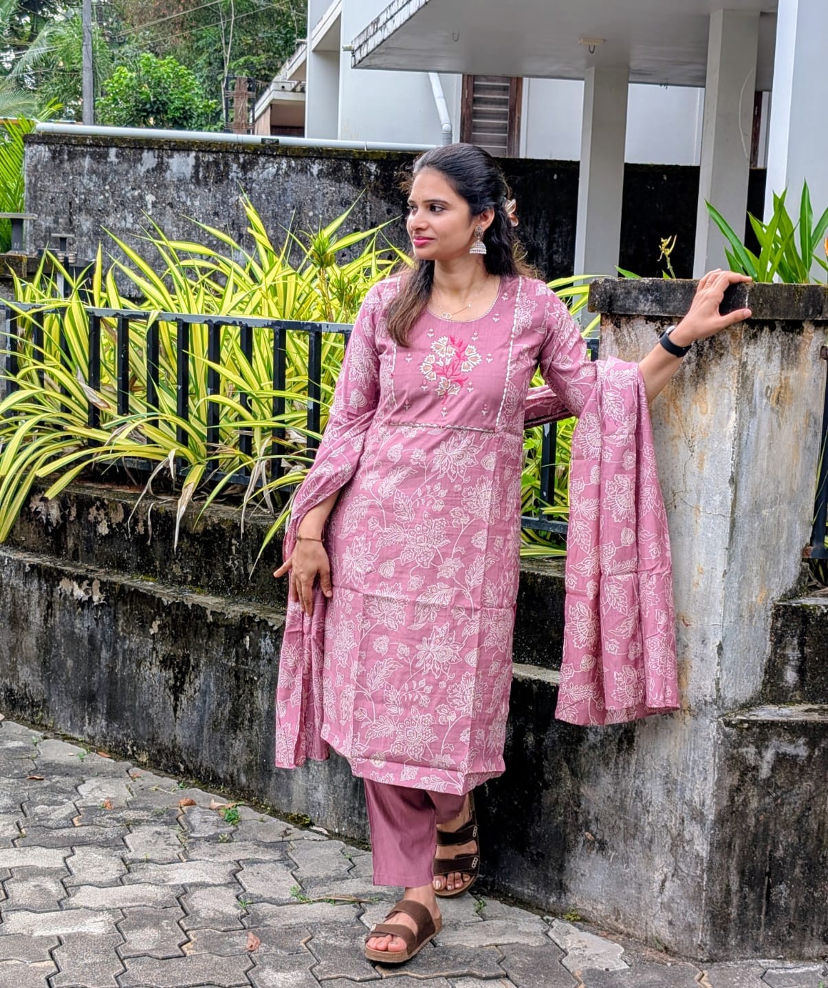 Chanderi Silk Soft Kurta Suit 3 Piece Set