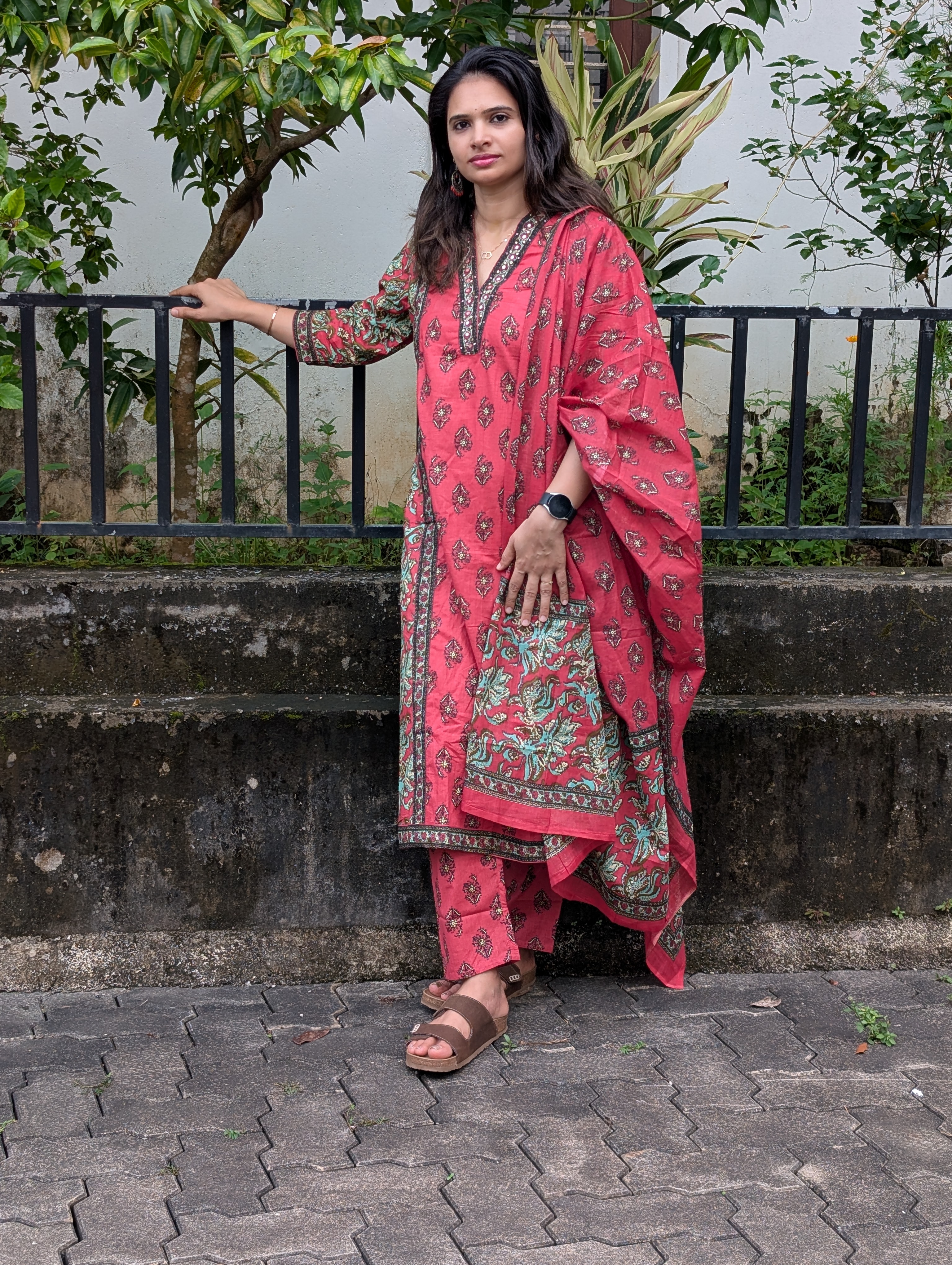 Soft Cotton Salwar 3 Piece set