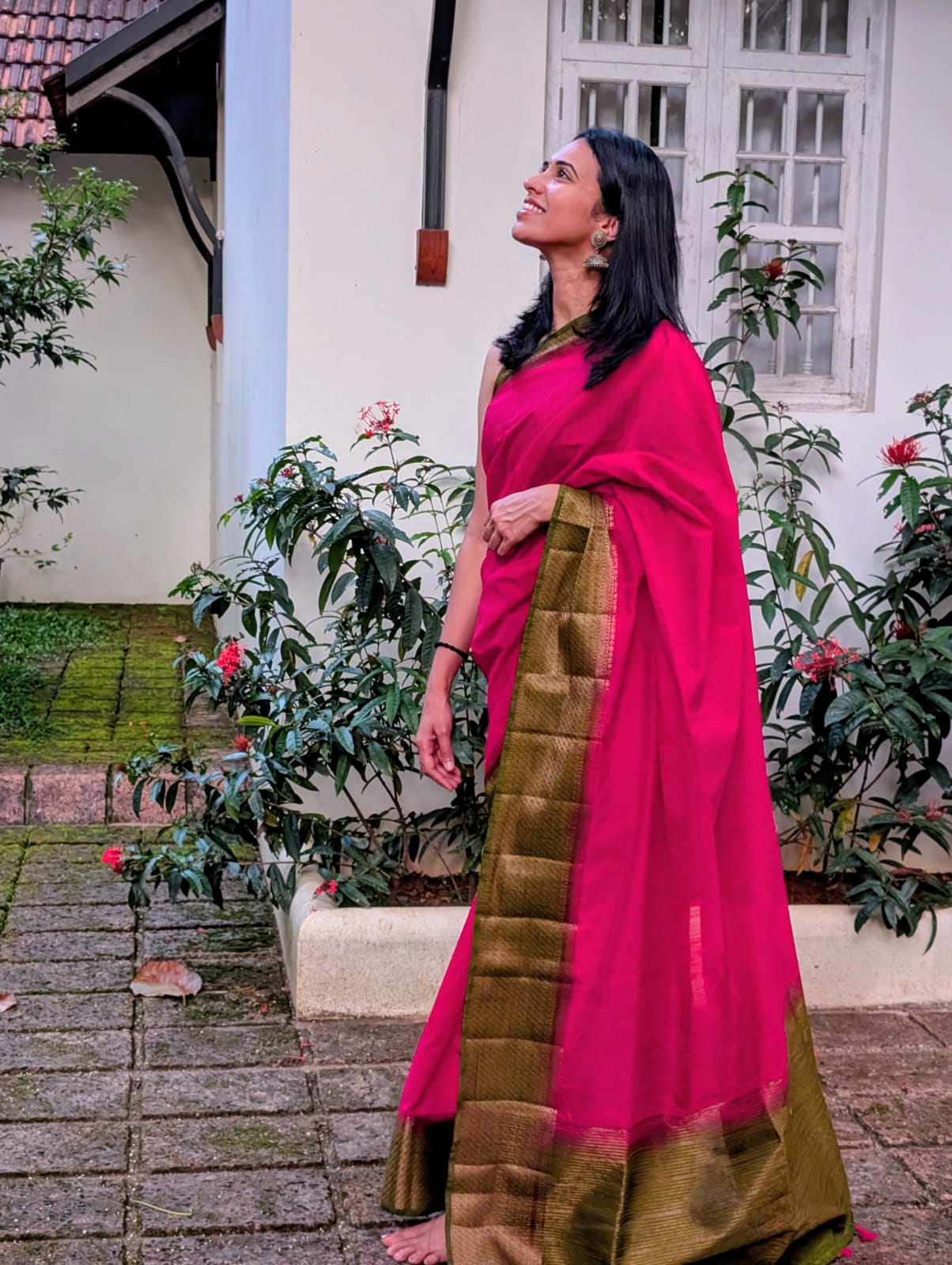 Kota Linen Saree