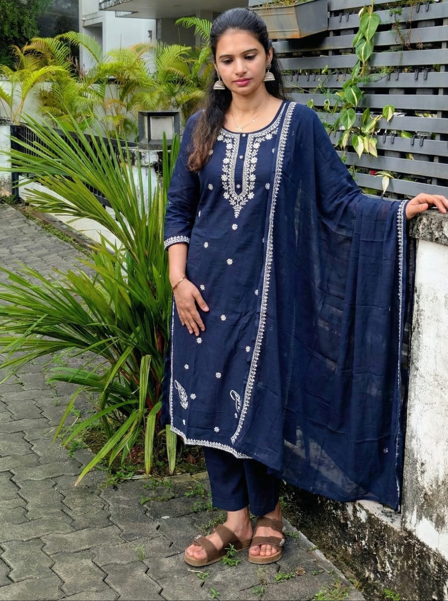 Pure Cotton 3 piece salwar set