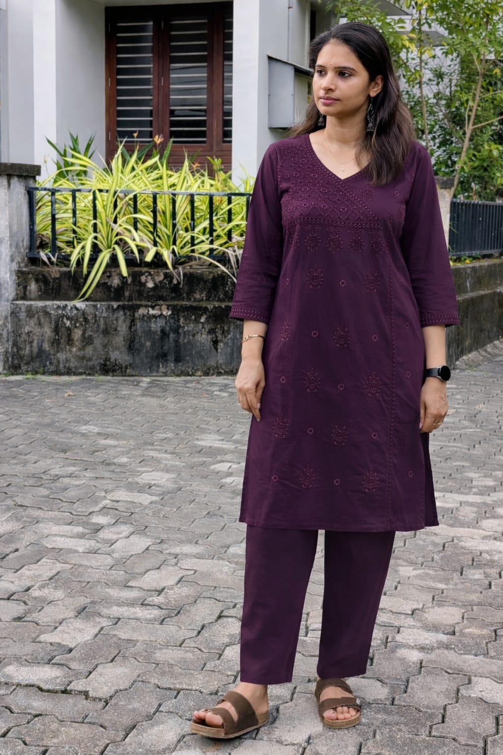 CHIKANKARI SALWAR SET